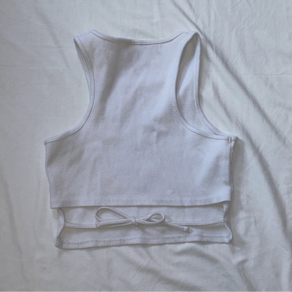 Factorie Seamless Ribbed Openback Tank - Picture 4 of 4